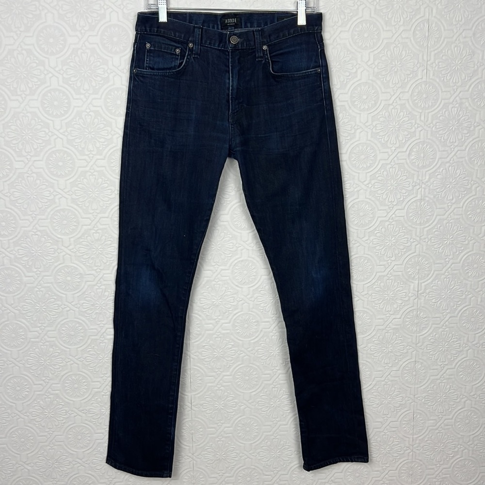 AGOLDE Slim Fit Mens Jeans 30 Dark Blue Denim Pants‎ Premium